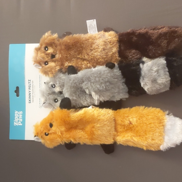 zippy paws Other - Zippy Paws Skinny Peltz Trio squeaky plush dog toys